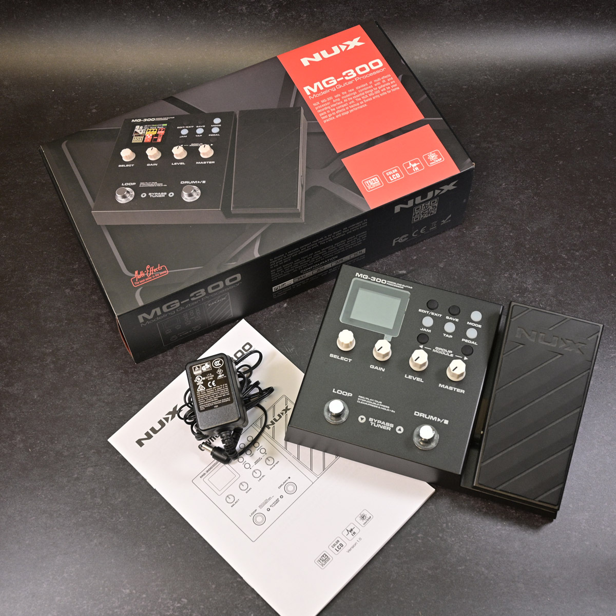 nu-x MG-300 Modeling Guitar Processor マルチエフェクター 【名古屋