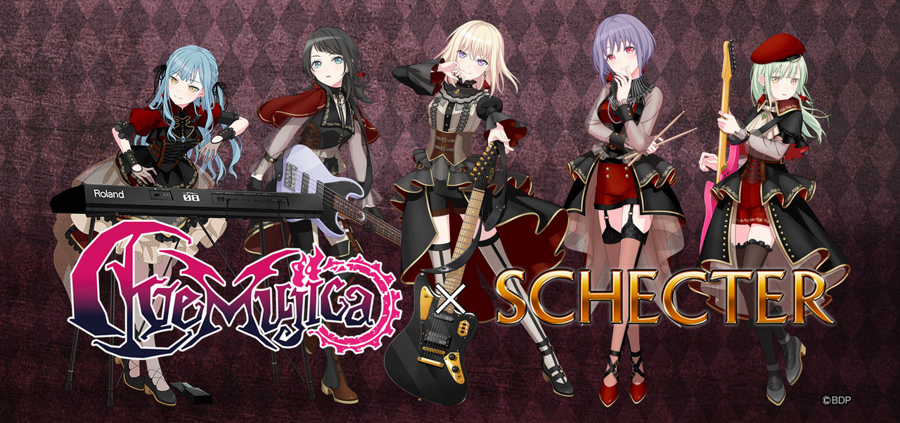 SCHECTER 【10月下旬入荷】BanG Dream! Ave Mujica