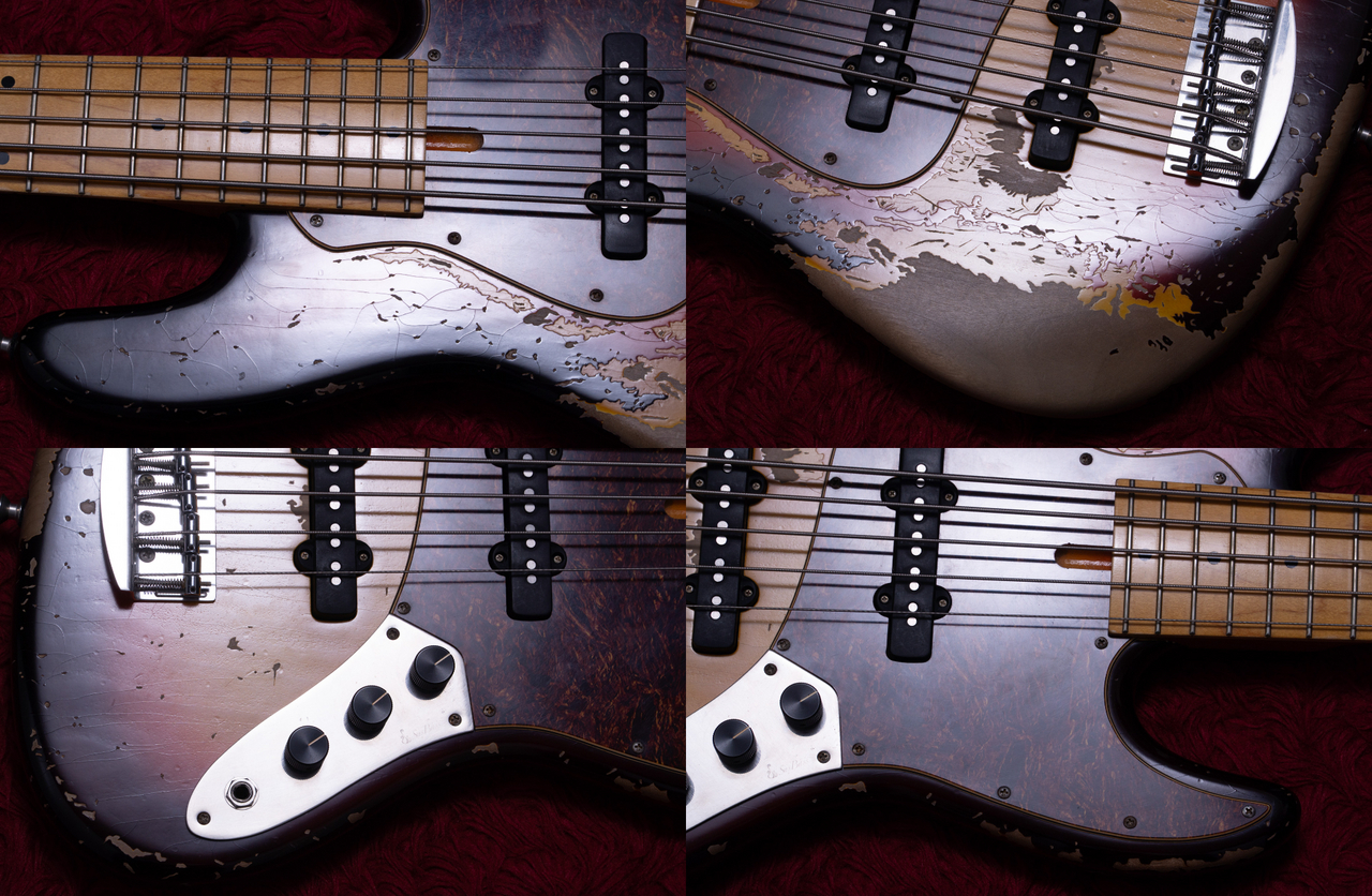 Sus bass Jazz Series Bass 5 String Sunburst Aged 4.190kg