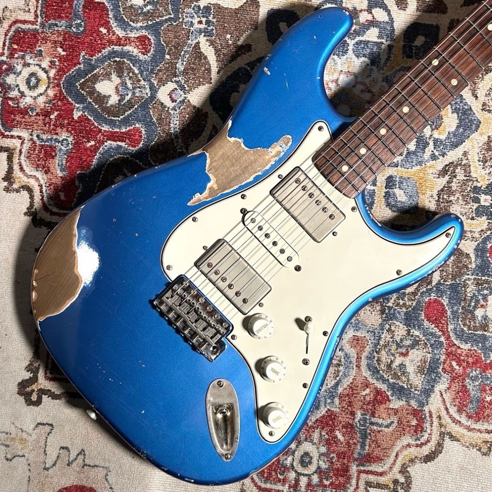 RS Guitarworks Contour Hot Rod Lake Placid Blue Heavy Aged #RS423
