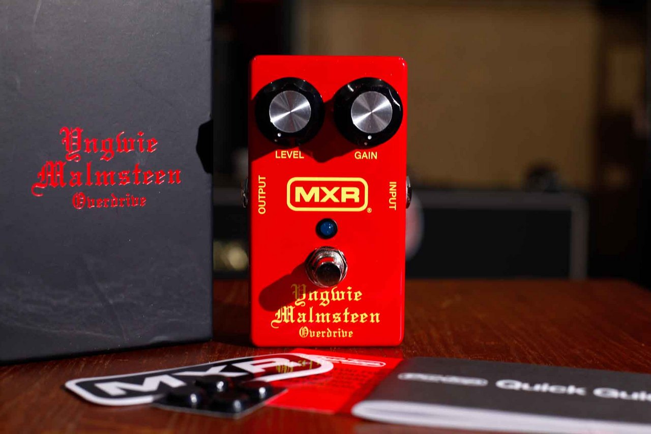 MXR Yngwie Malmsteen イングヴェイ 赤 MXR Yngwie Malmsteen Overdrive Red – United States
