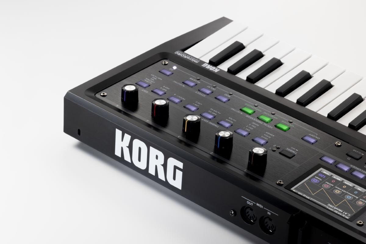 KORG microKORG2 37鍵盤 MBK (メタリックブラック) 専用ソフトケース