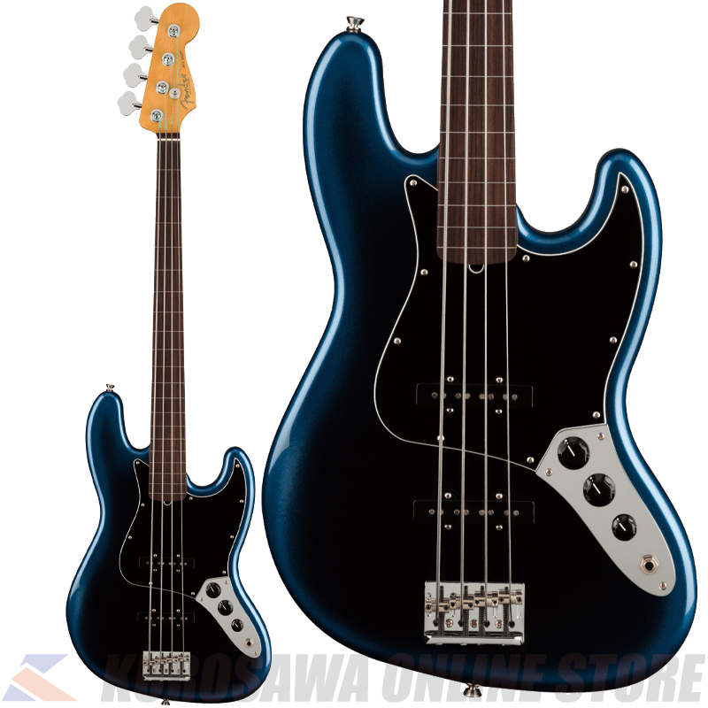 Fender American Professional II Jazz Bass Fretless, Rosewood, Dark