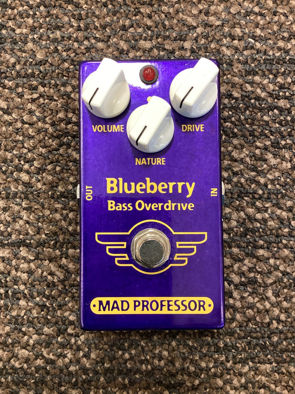 Blueberry Bass Overdrive ギターエフェクター