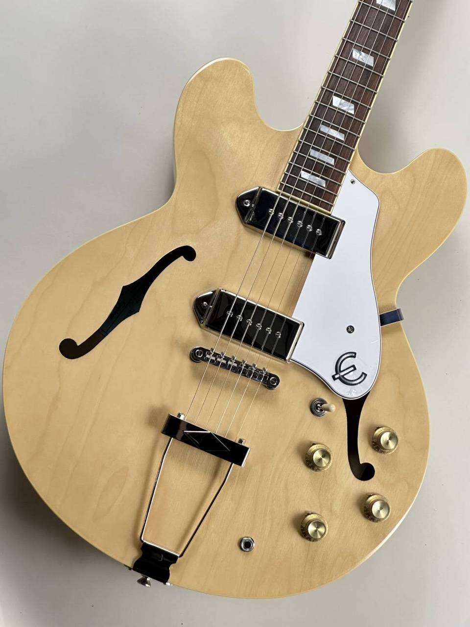 Epiphone Casino Natural 【現物画像/重量3.0㎏】（新品/送料無料