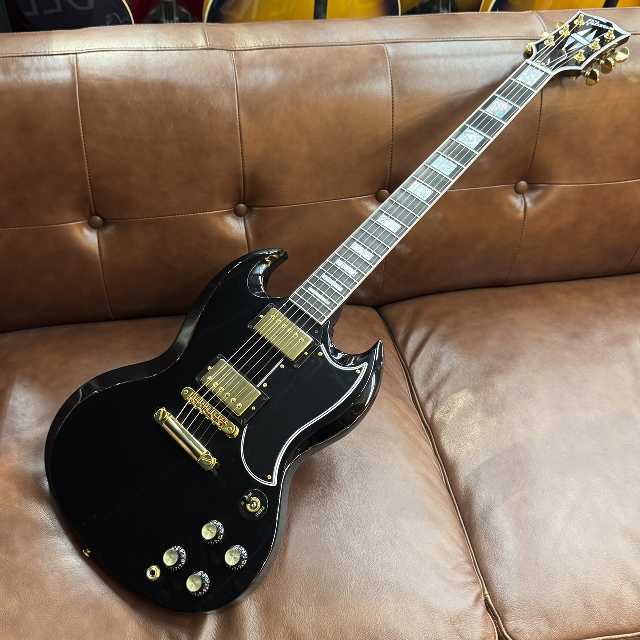 Gibson Custom Shop 【黒カスタム】SG Custom 2-Pickup w/ Ebony