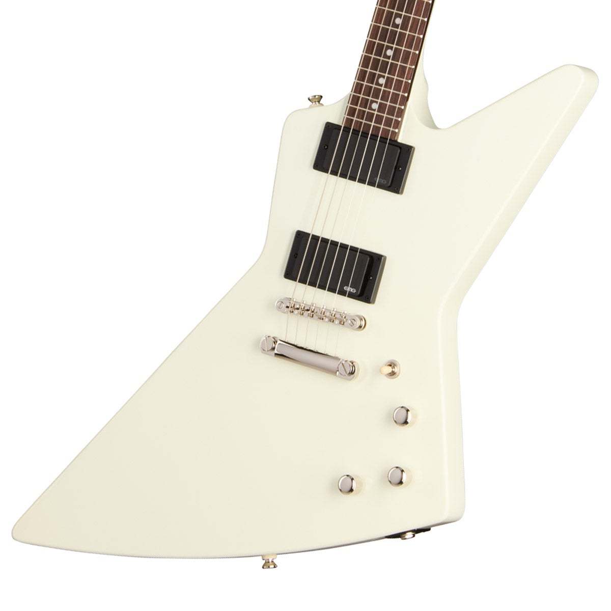 Epiphone Inspired by Gibson Explorer 80s EMG Classic White エピフォン