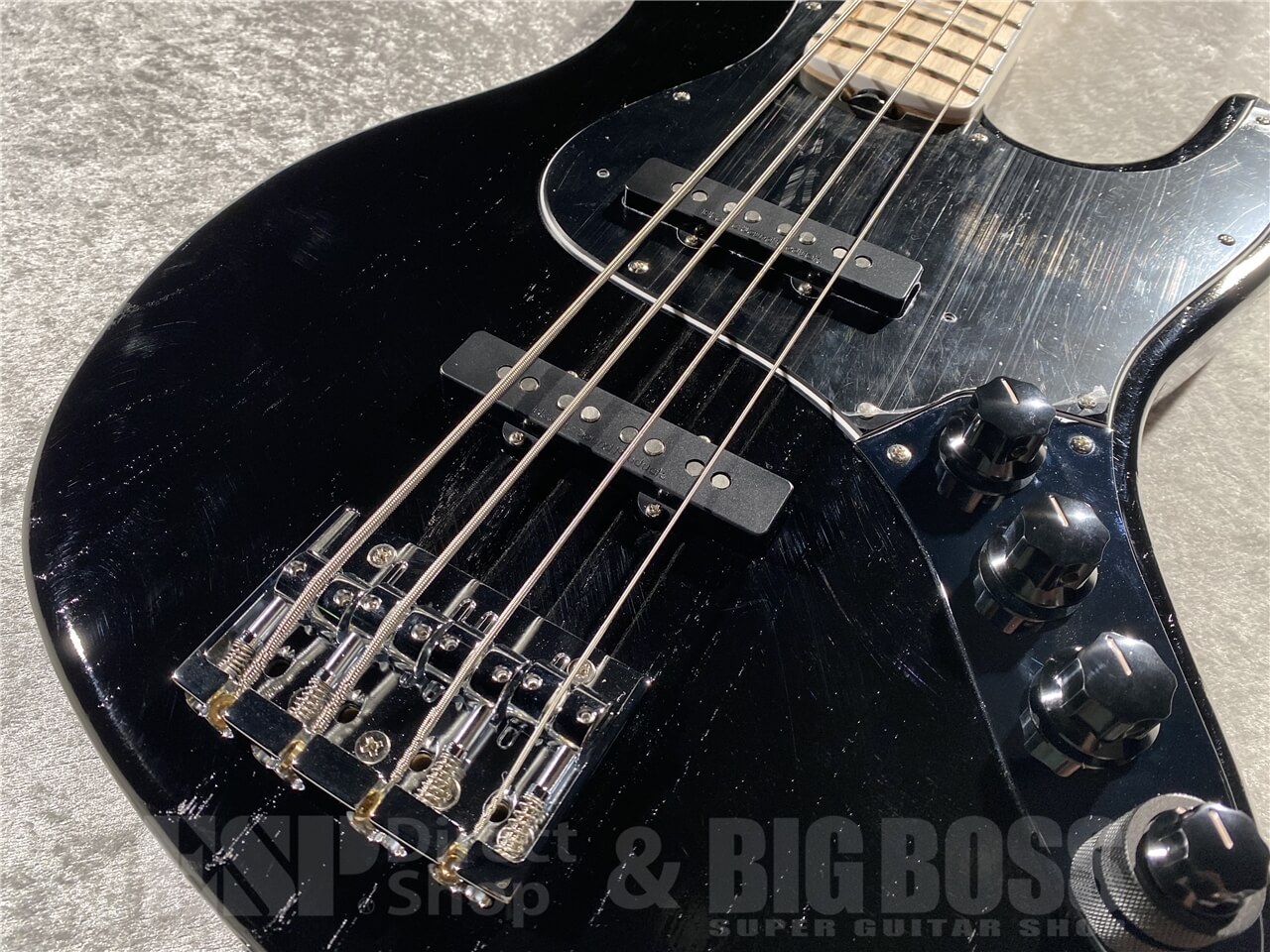 ベース EDWARDS E-AMAZE-AS-4/M (Solid Black) EDWARDS E-AMAZE-AS-4/M SLBK (Solid Black)｜ミュージックランドKEY