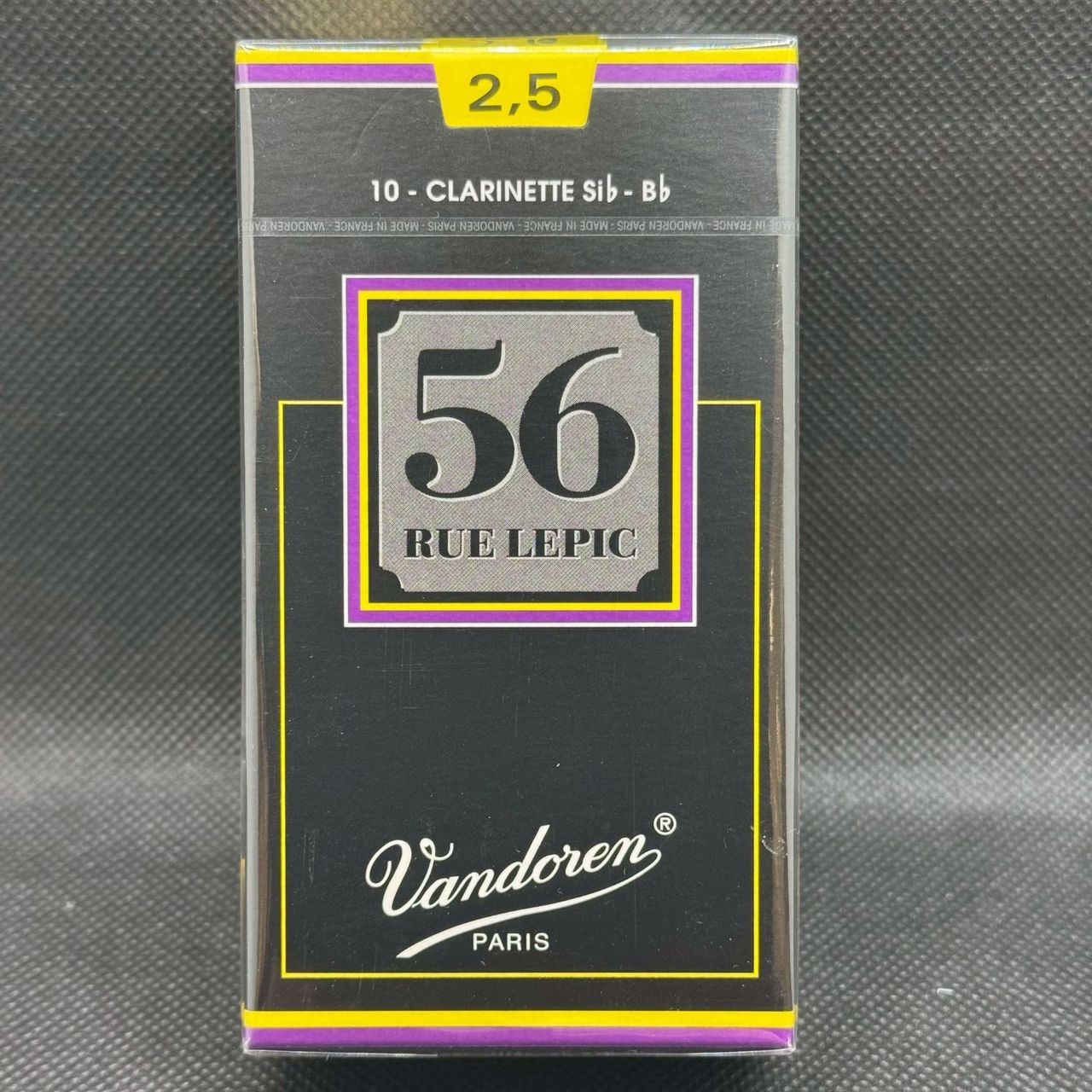 2箱　Vandoren 56 Rue Lepic クラリネットリード 2.5 56 Rue Lepic Reeds - Virtuosity