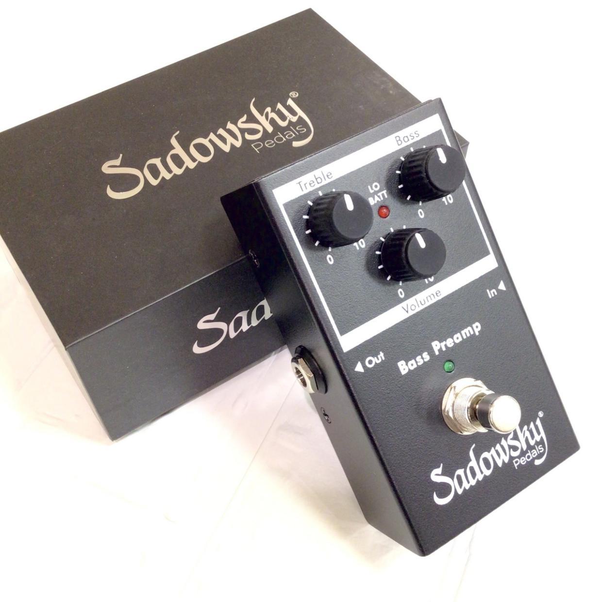 Sadowsky SBP-2 Bass Preamp / SAC PED SBP 2 V2（新品/送料無料