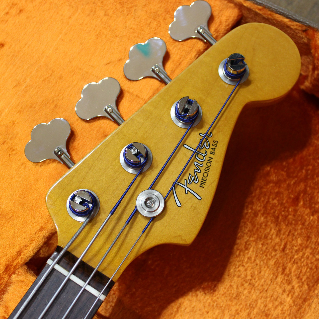 フェルナンデス　美品　プレシジョンベース指板ブラック化ヴィンテージスタイル Fender American Vintage II 1960 Precision Bass(ブラック/ローズ指板