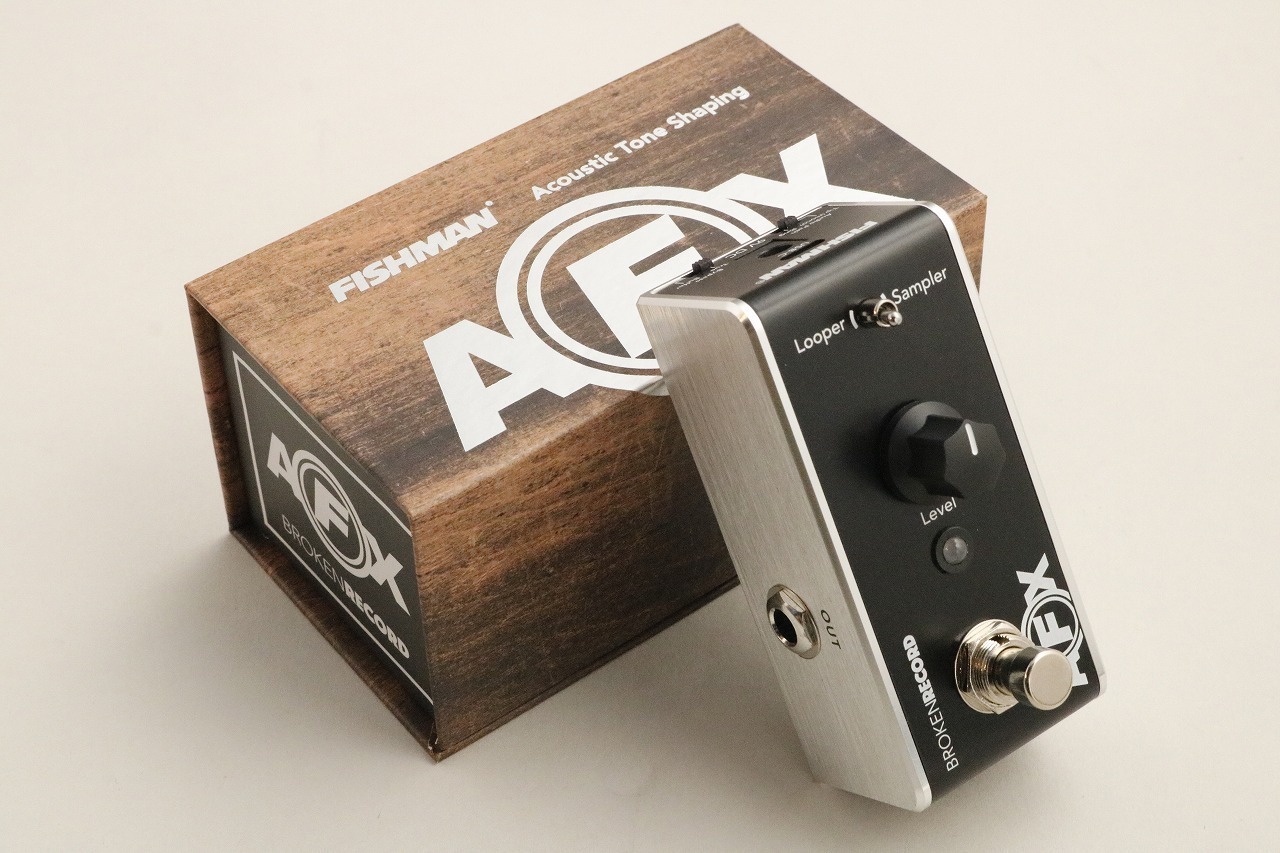 FISHMAN AFX Broken Record Mini Looper 【アコギ向けペダル