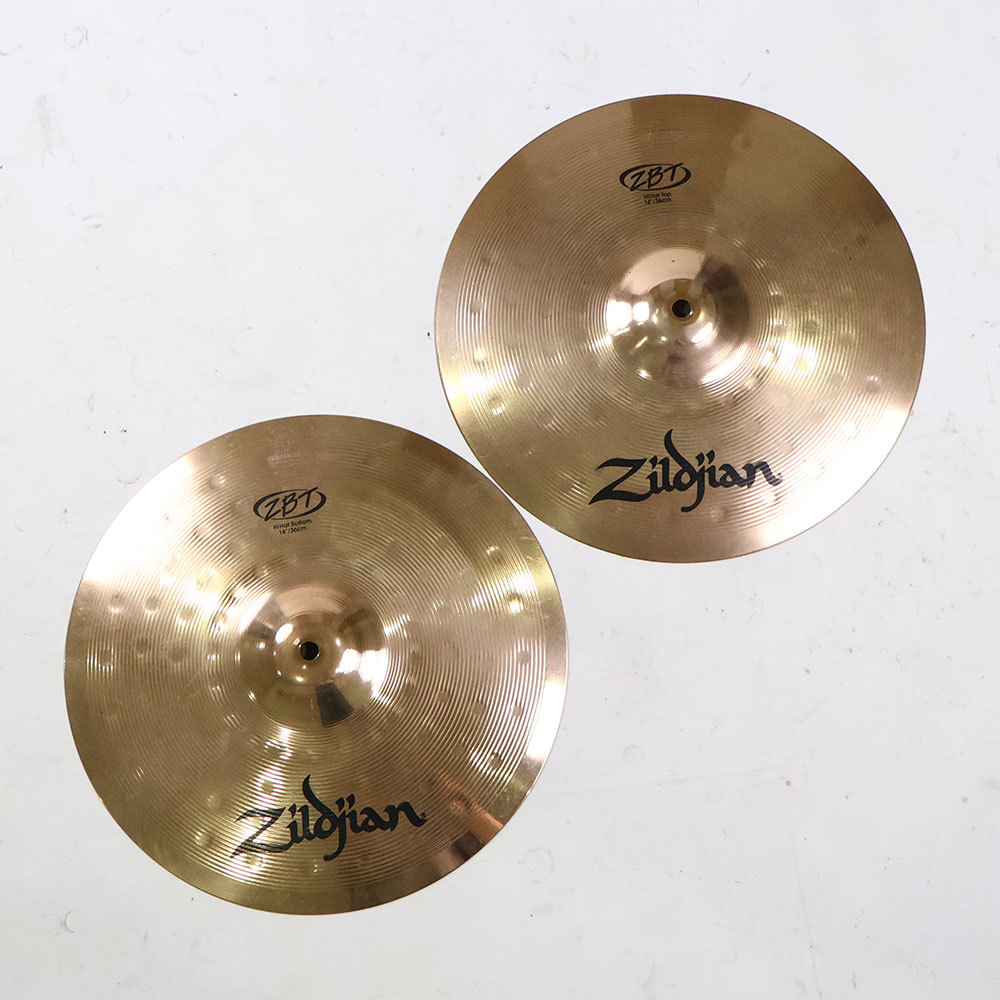 Zildjian 【中古】 ハイハットシンバル ペア ジルジャン ZILDJIAN ZBT