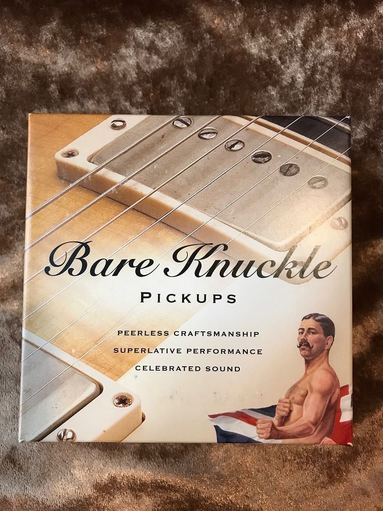 Bare Knuckle Pickups BLACK HAWK 7 String Set -Black Battleworn 