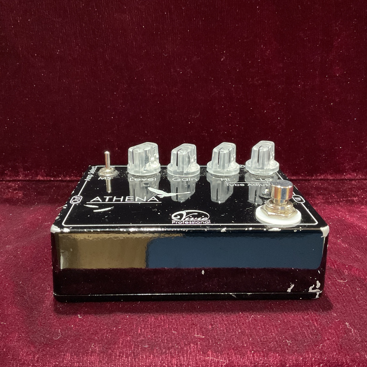 Vivie ATHENA ディストーションペダル Amazon | Vivie ATHENA -Tube Analyzed Distortion