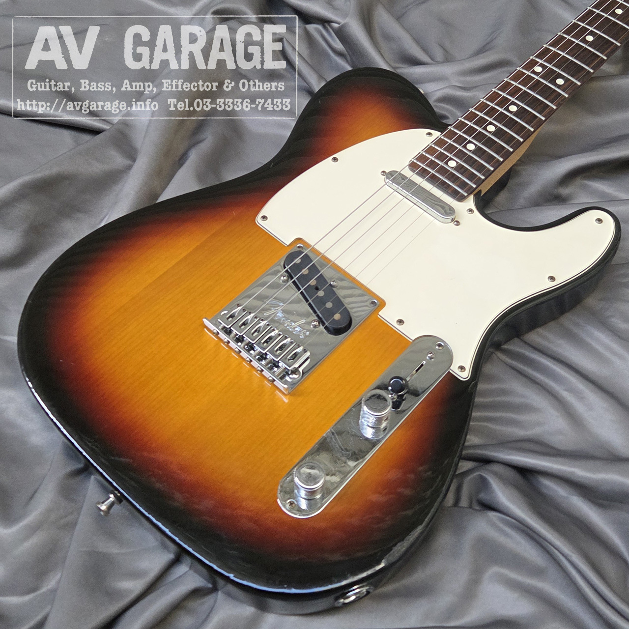 Fender American Standard Telecaster (SB/R) 2009年製 3.48kg【キズ