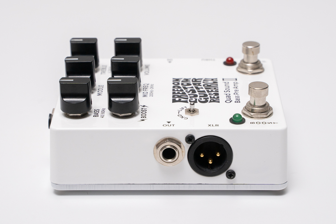ベース FreedomCustomGuitarResearch Bass Pre AMP Freedom Custom Guitar Reserch - Quad Sound-Bass Pre AMP