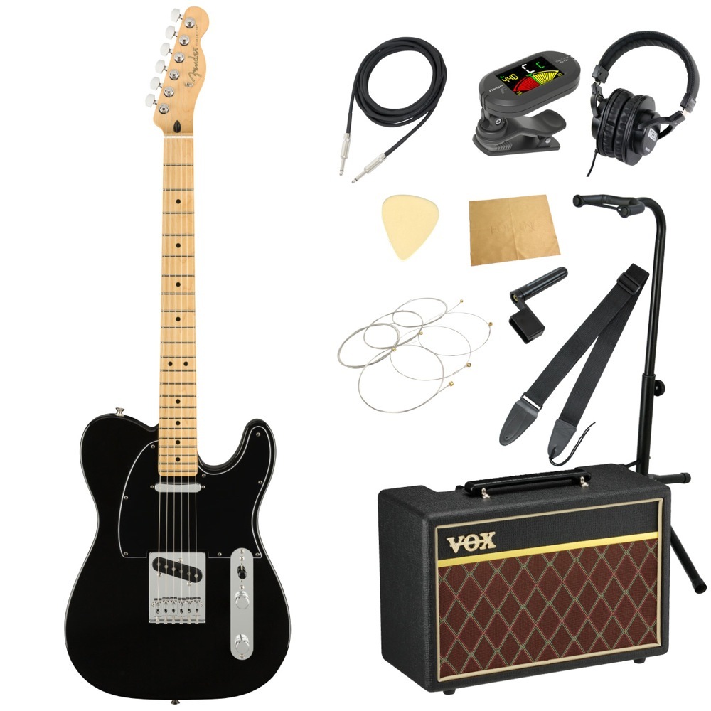 Fender フェンダー Player Telecaster MN Black エレキギター VOX