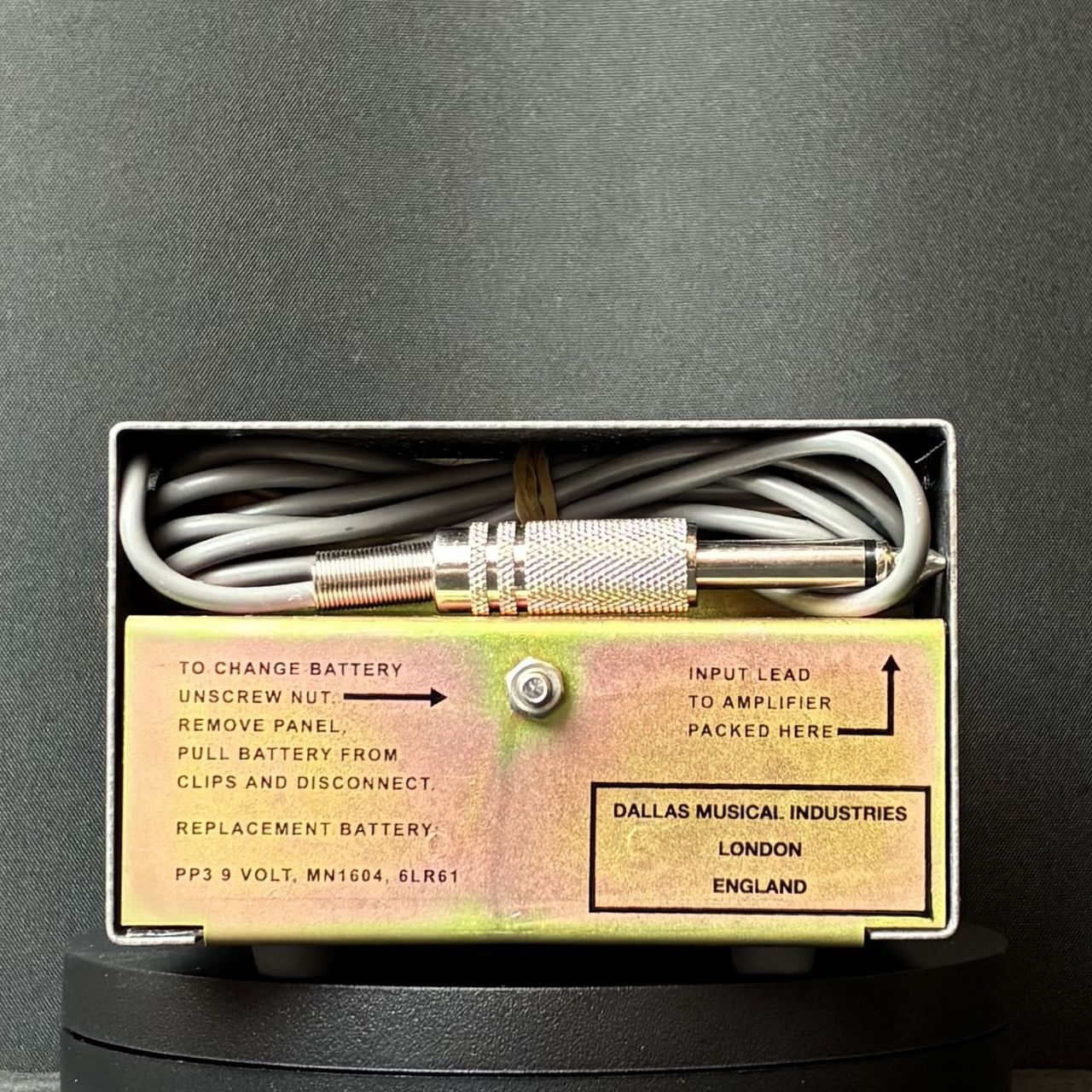 British Pedal Company Dallas Rangemaster トレブルブースター