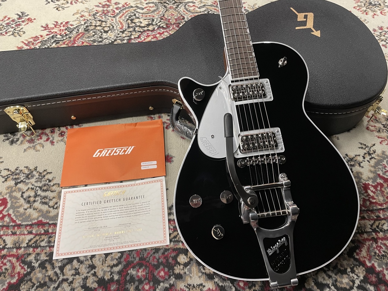 Gretsch Gretsch G6128TLH Players Edition Jet FT with Bigsby, Left