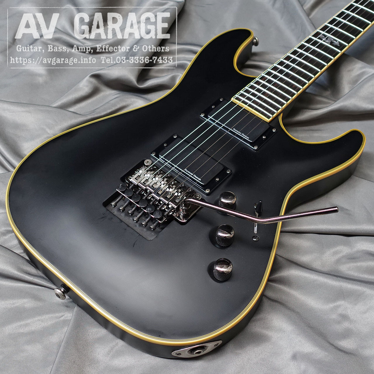 SCHECTER AD-C-1-FR-BJ-ATX BLACK JACK（中古）【楽器検索デジマート】