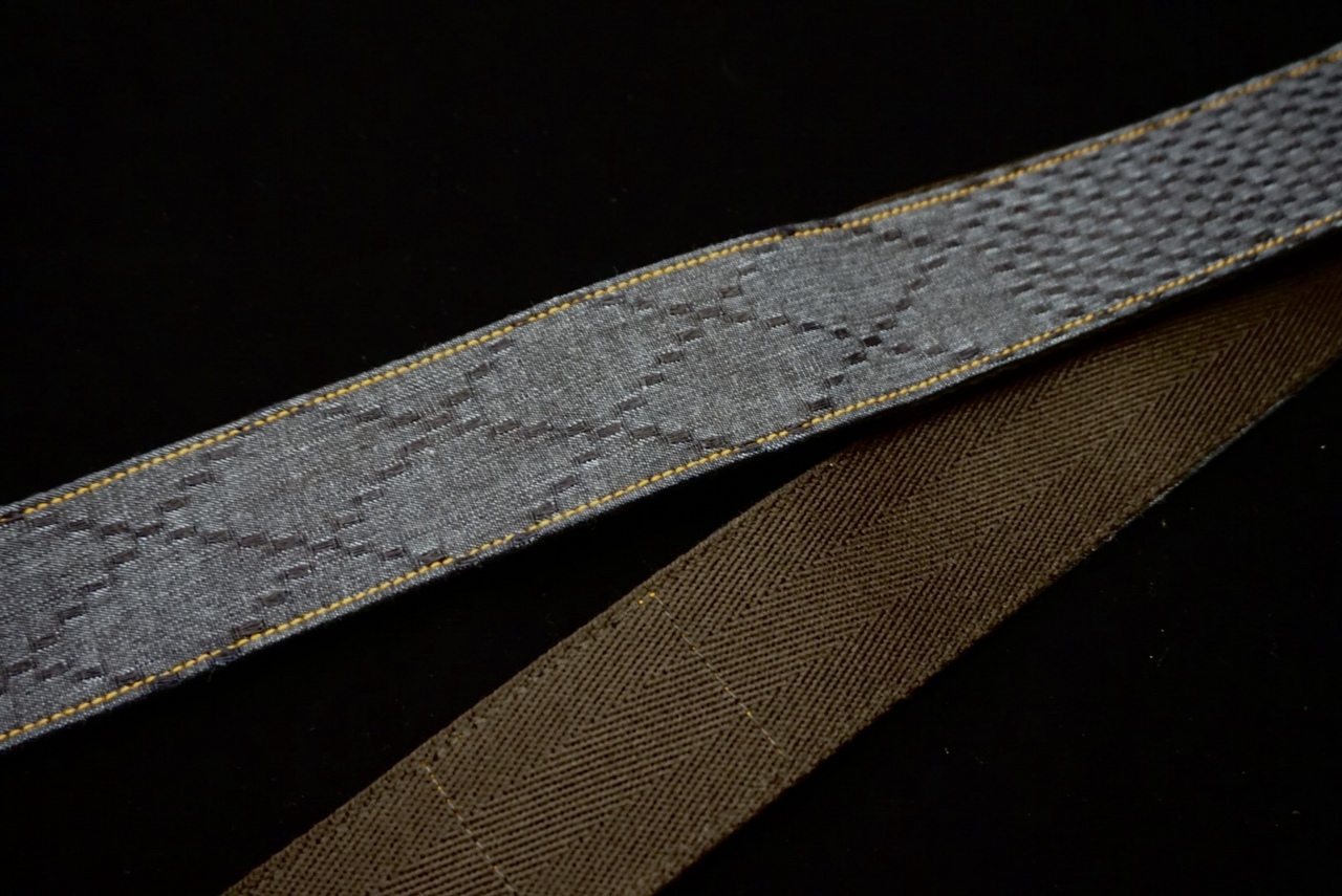 Grande uomo 児島デニムストラップ 剣道着デニム Blue【graphzero