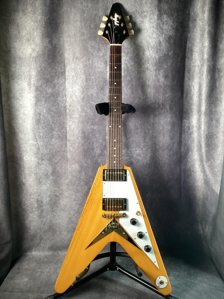 Epiphone Inspired by Gibson 1958 KORINA FLYING V AGED NATURAL