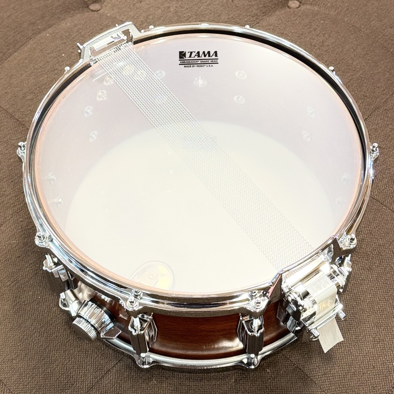 【希少なローズウッド】スネアドラム(TAMA) TAMA SUPERSTAR ROSEWOOD 14×6 snare | ドラムの買取王