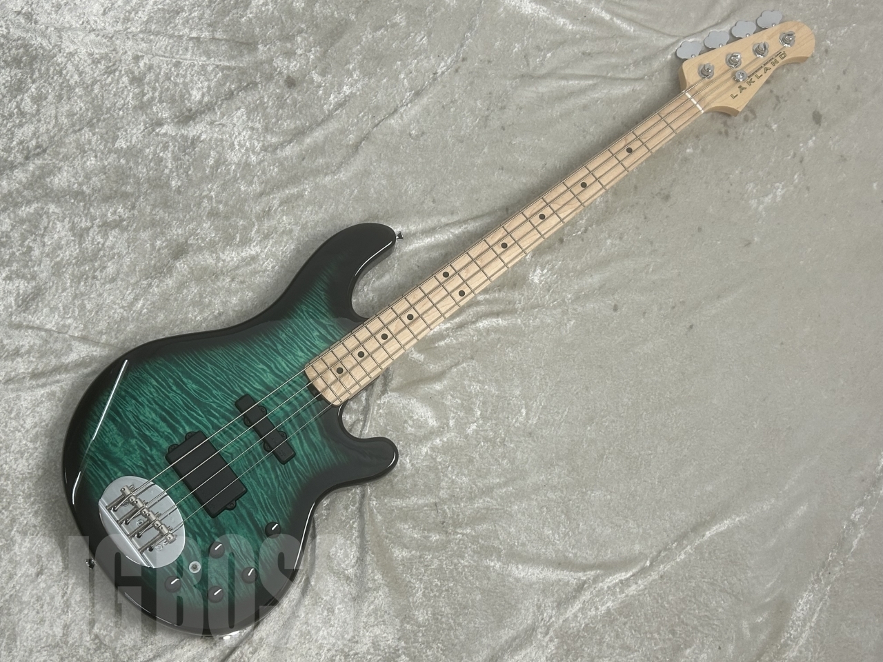 Lakland SL44-94 Deluxe / Maple Finger Board (Teal Green Sunburst
