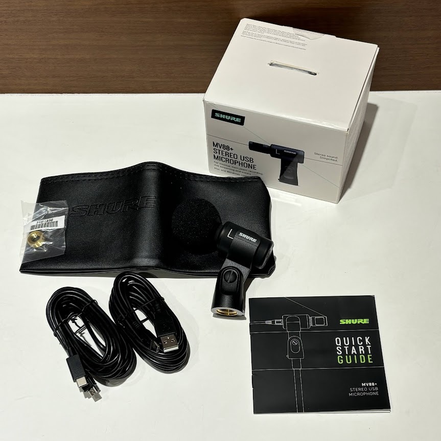 Shure MV88+ ステレオUSBマイク MV88+STEREO-USB