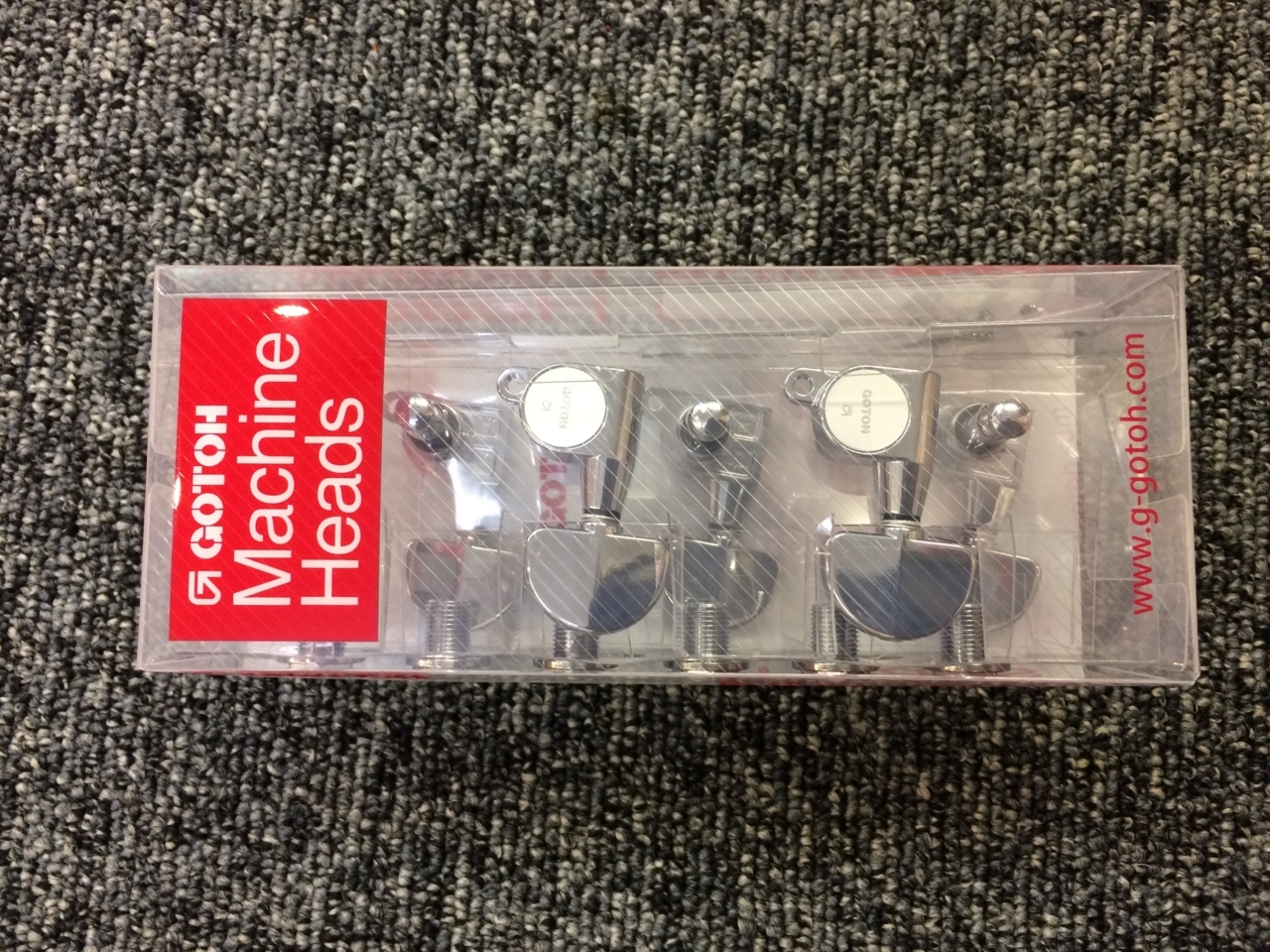 GOTOH ペグ SG360-20-L3+R3-Chrome 3対3 グローバータイプ 日本製