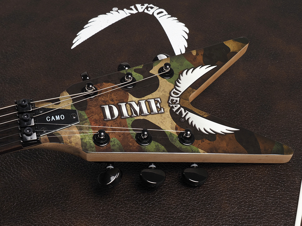 ギター DEAN ML CAMO DEAN Dime Camo Floyd ML 中古 唯一無二の存在感を放つダイム
