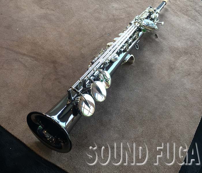 UNISON UNISON SS-5003BS ブラックニッケル&シルバーキー ソプラノ