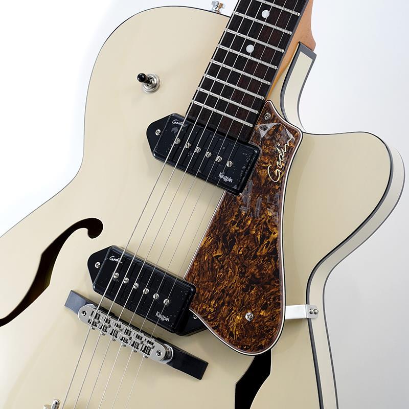 Godin 5th Avenue TL Kingpin P90 Trans Cream HG 展示特価（新品特価