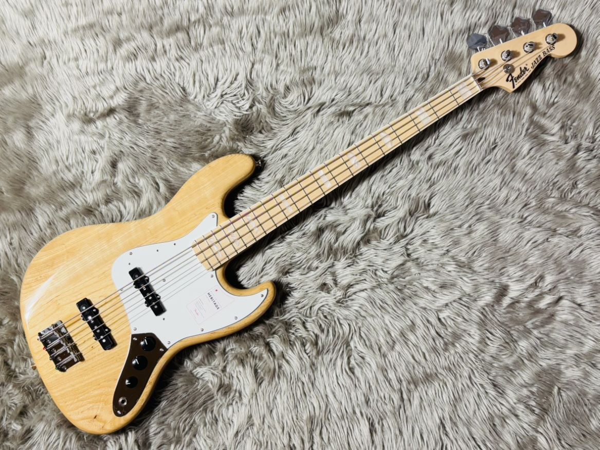 Fender Made in Japan Heritage 70s Jazz Bass Maple Fingerboard