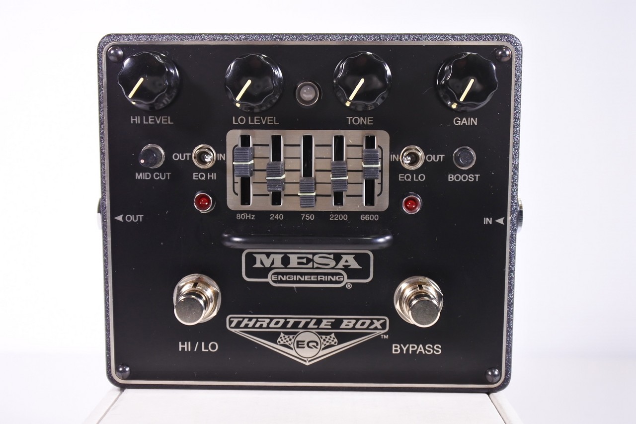 本物保証定番専用MESA BOOGIEメサブギーTHROTTLE BOX EQ イコライザー ギター