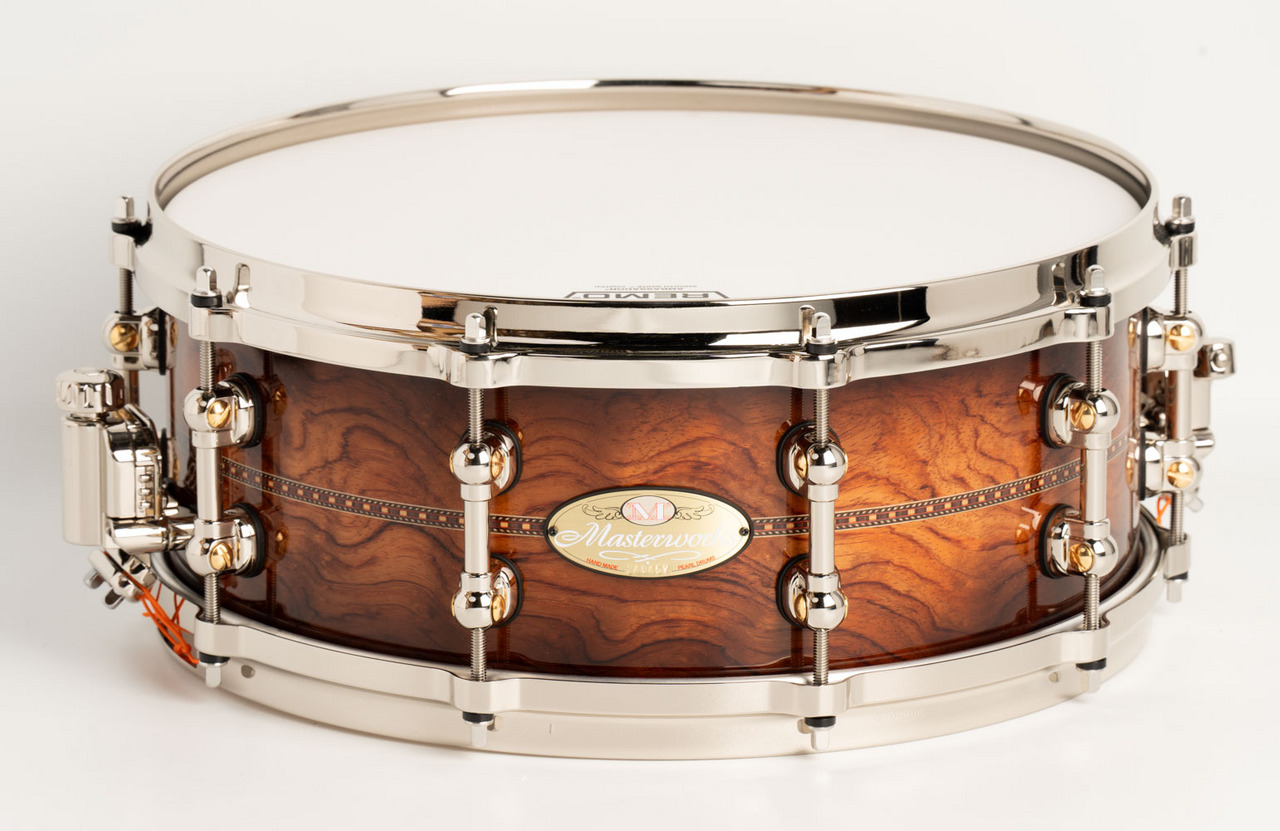 Pearl MWAC1455S/N MasterWorks Snare Drum / Artisan Natural Walnut