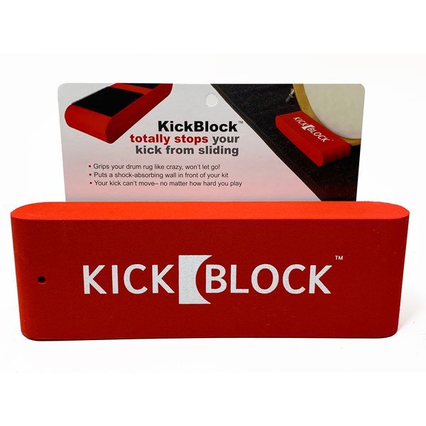 Kick Block KICK BLOCK（バスドラム用滑り止め）カラー:レッド（新品