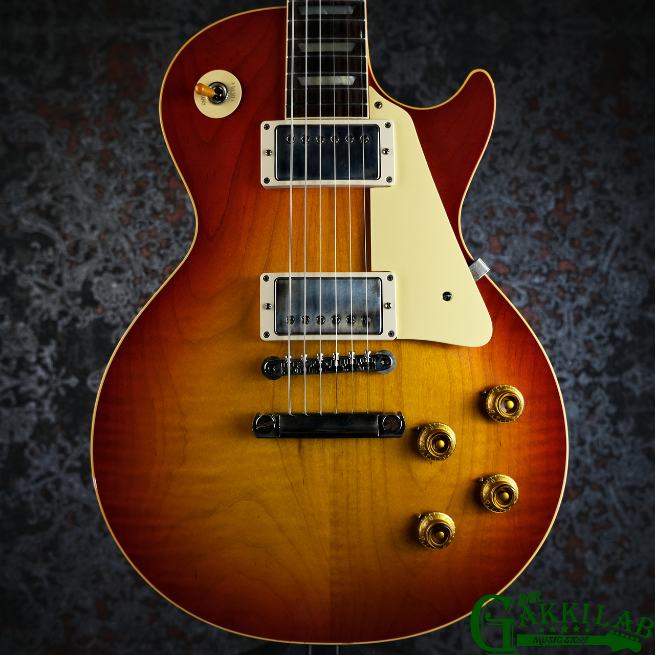【2本セット】ウッドポール　ハンドメイド Gibson Custom Shop 1958 Les Paul Standard Reissue VOS Washed