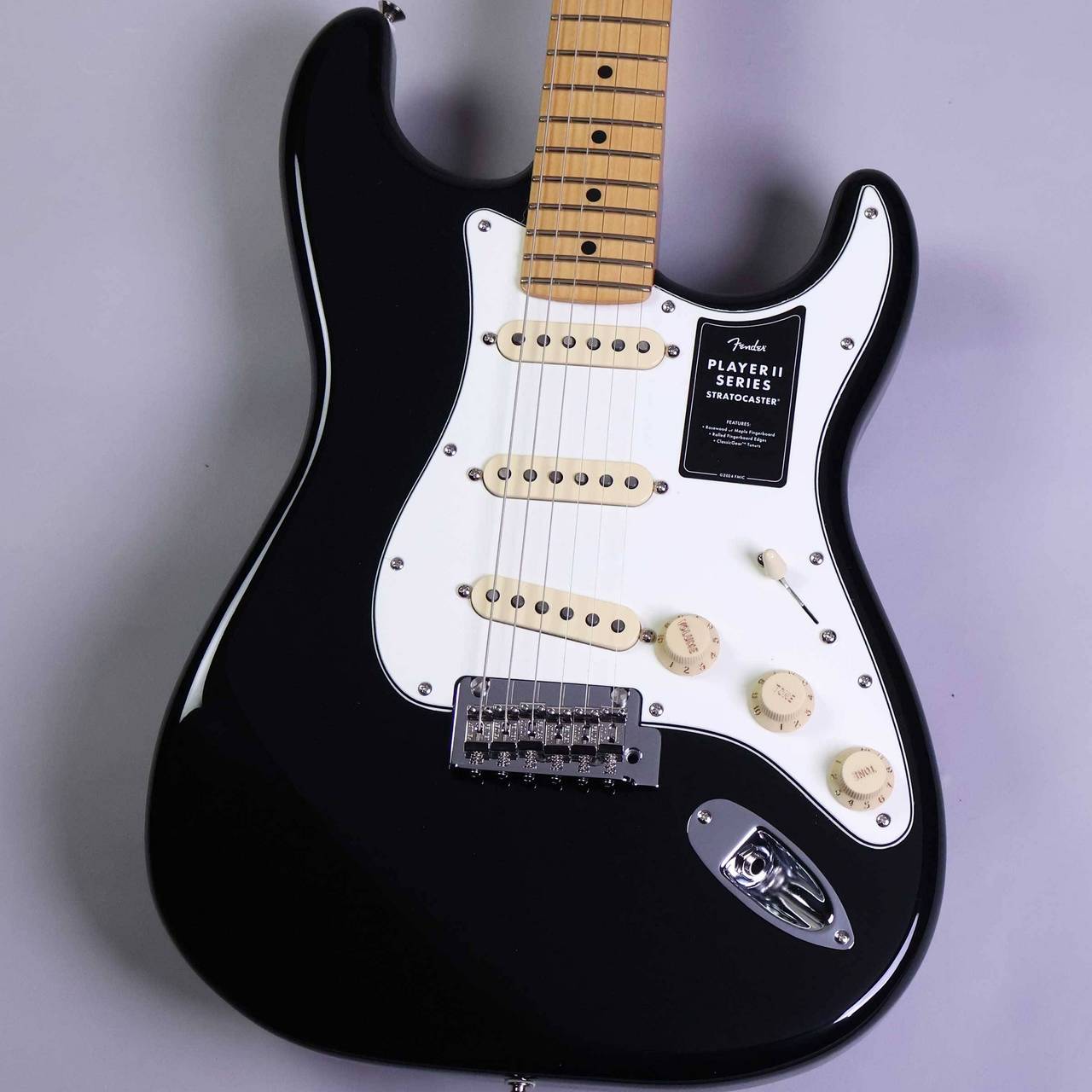 Fender Player II Stratocaster Black 【アウトレット】（新品/送料