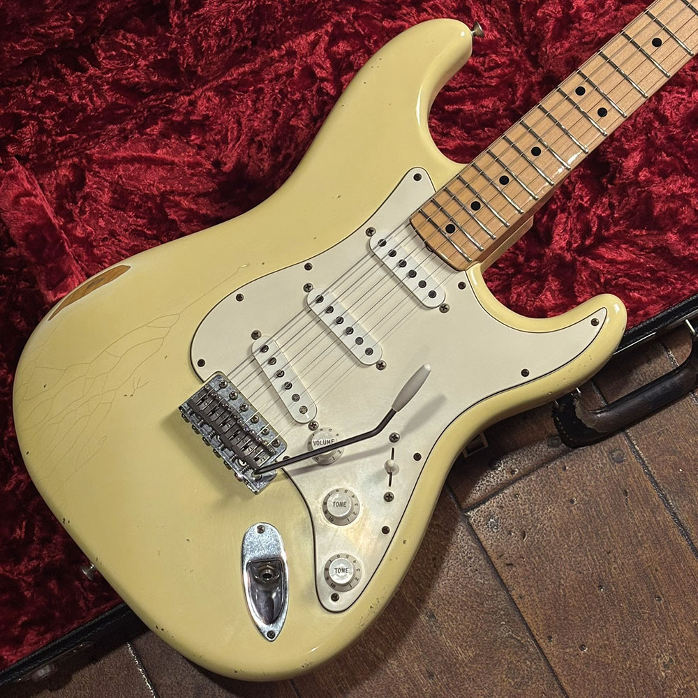 Fender Custom Shop MBS 1970 Stratocaster Relic Olympic White by