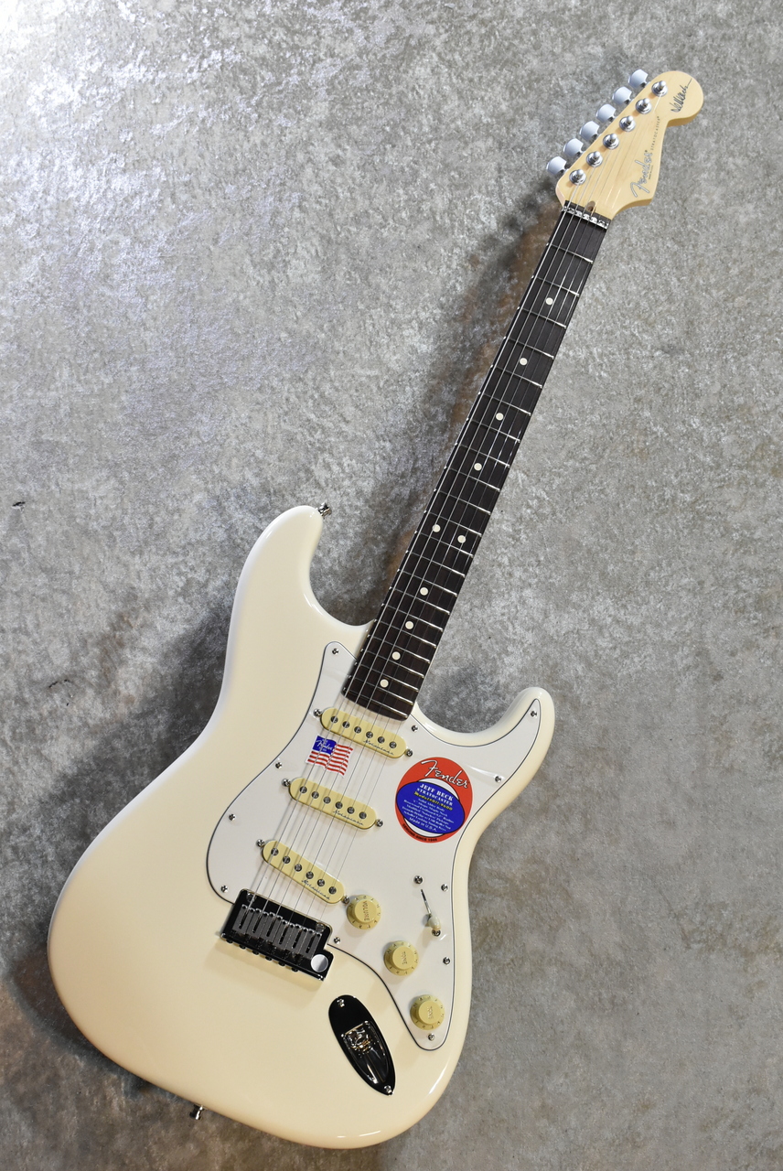 Fender JeffBeck Stratocaster ジェフベックストラト Fender Jeff Beck Stratocaster Olympic White ストラト
