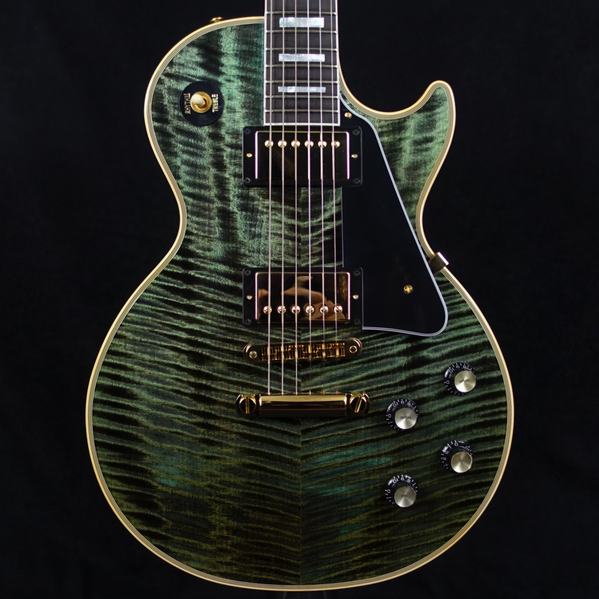 Gibson Custom Shop Les Paul Custom Aqua Tiger Gloss GH（新品