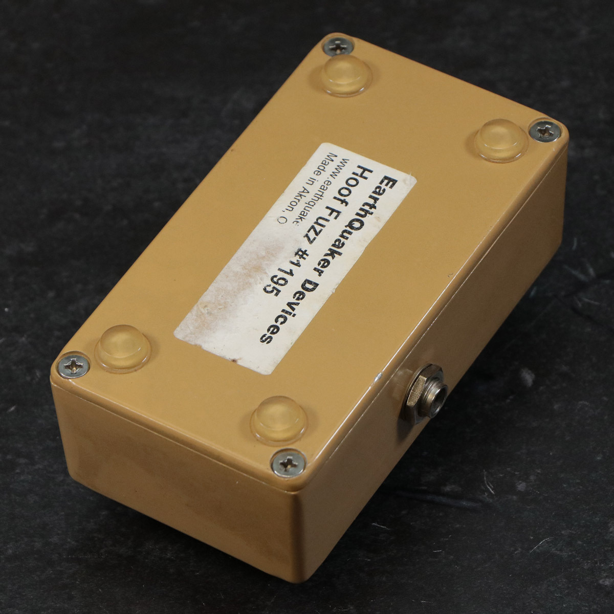 EarthQuaker Devices Hoof 4-Knob Hybrid Fuzz ファズ 【SN 1195