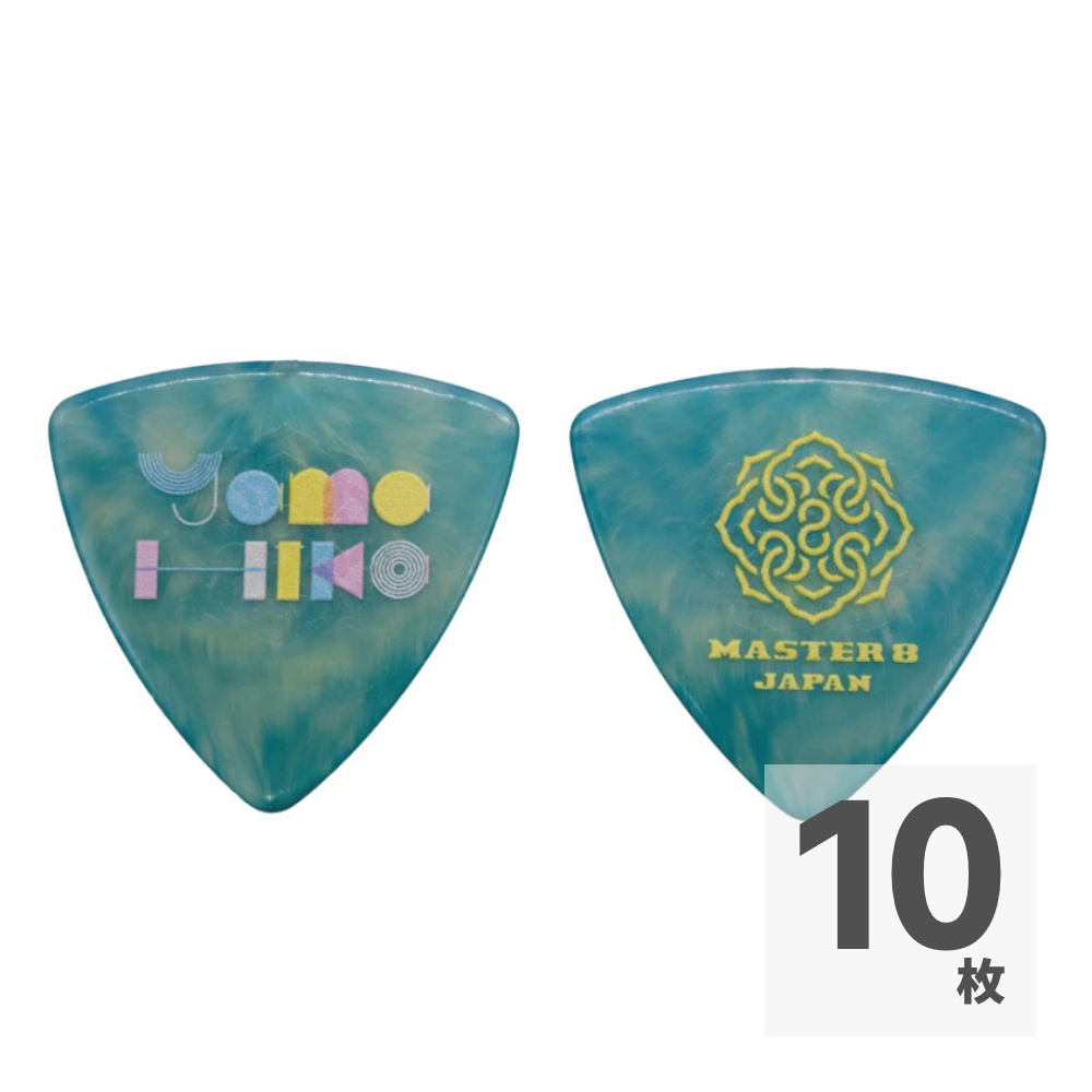 MASTER 8 JAPAN Master 8 Japan YH1-088 INFINIX-U TRIANGLE 0.88mm やまもとひかる Signature model ベースピック×10枚