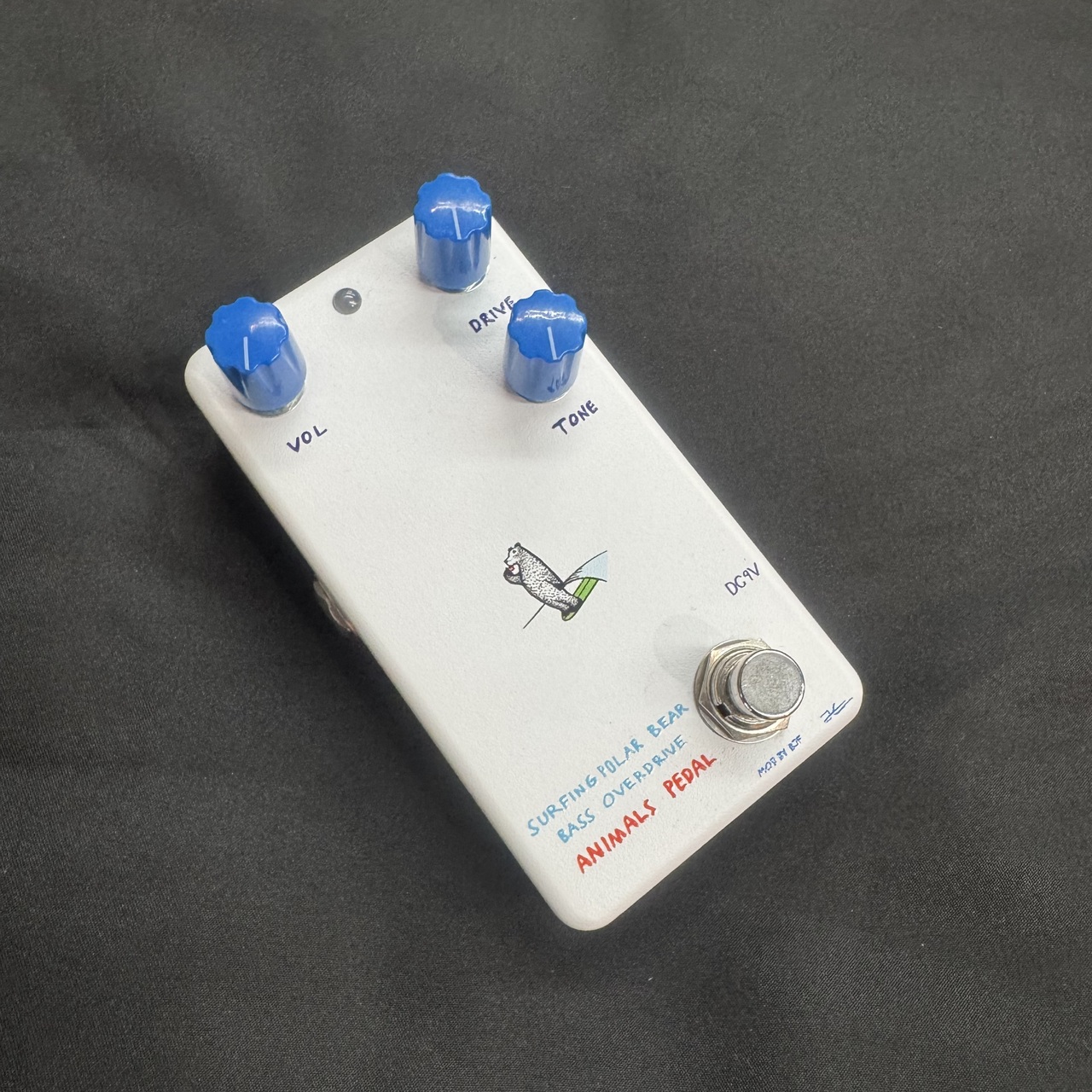 ANIMALS PEDAL BASS OVERDRIVE ベース 歪み BJFが作るベースドライブとは！？Animals Pedal SURFING POLAR