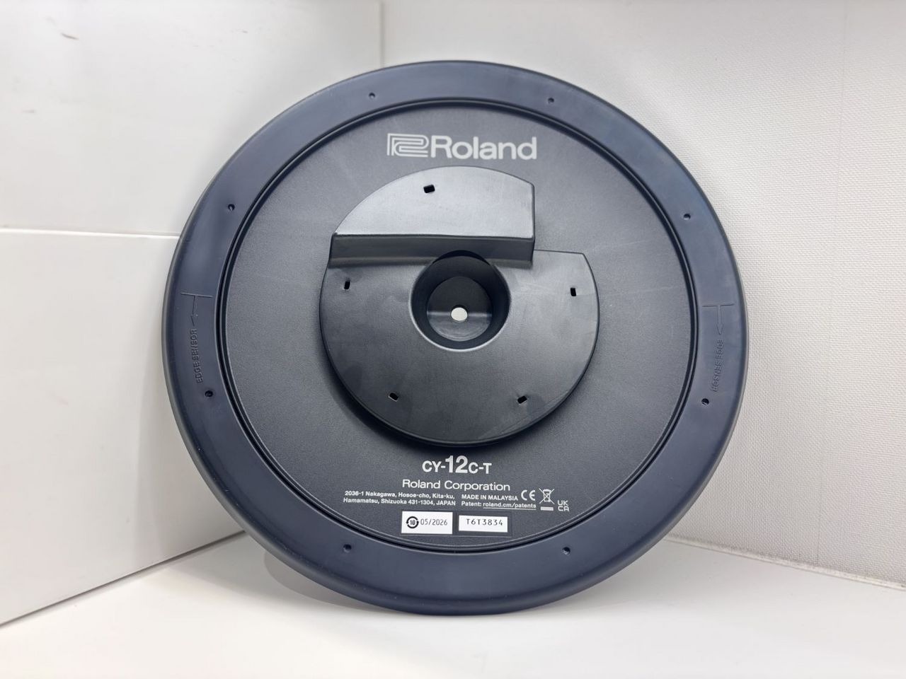 Roland 【V-Drums CY-12C-T】 薄型12インチクラッシュシンバルパッド