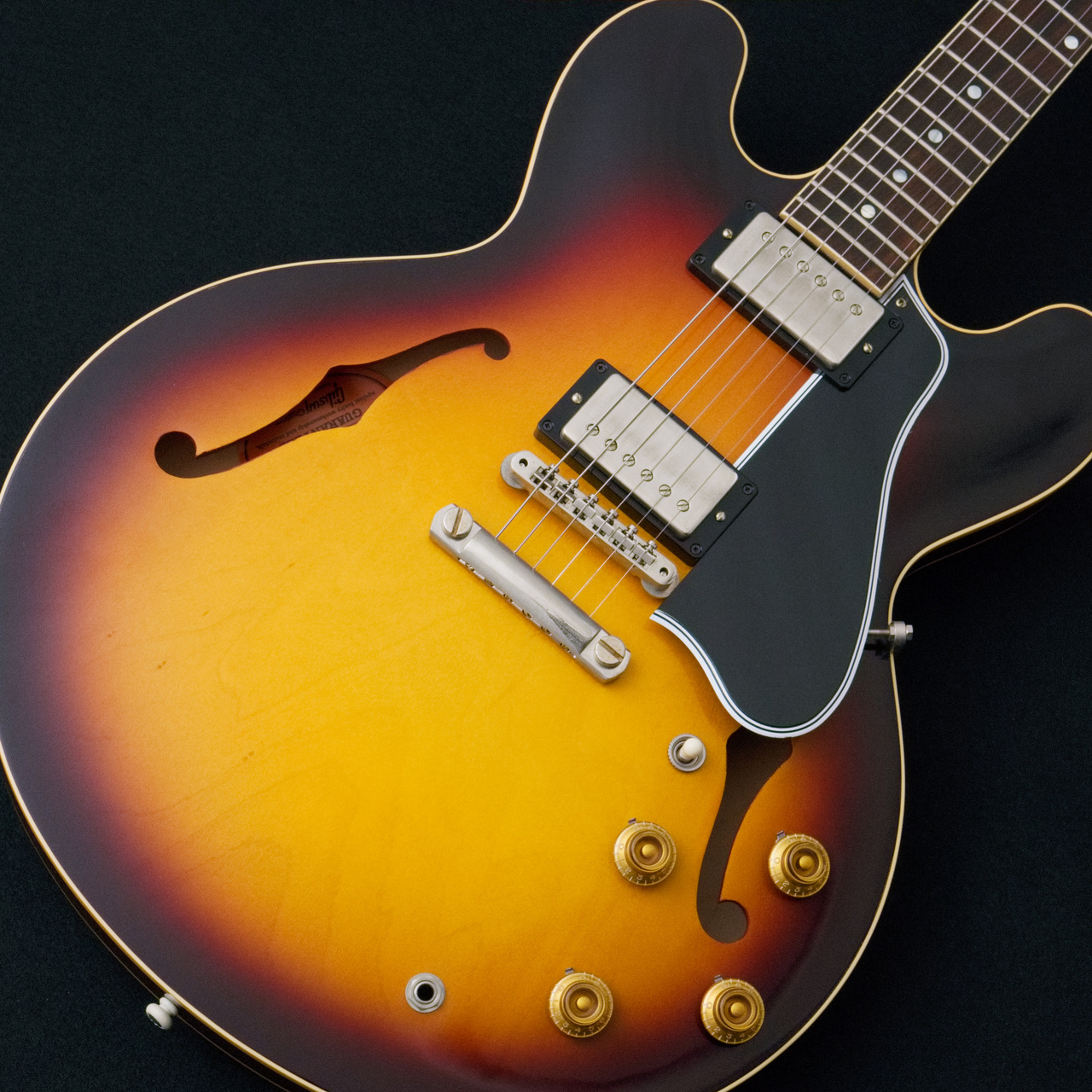 ES-335スタイル エレキギター サンバースト ES-335 CH セミアコギター チェリーサンバースト エレキギター