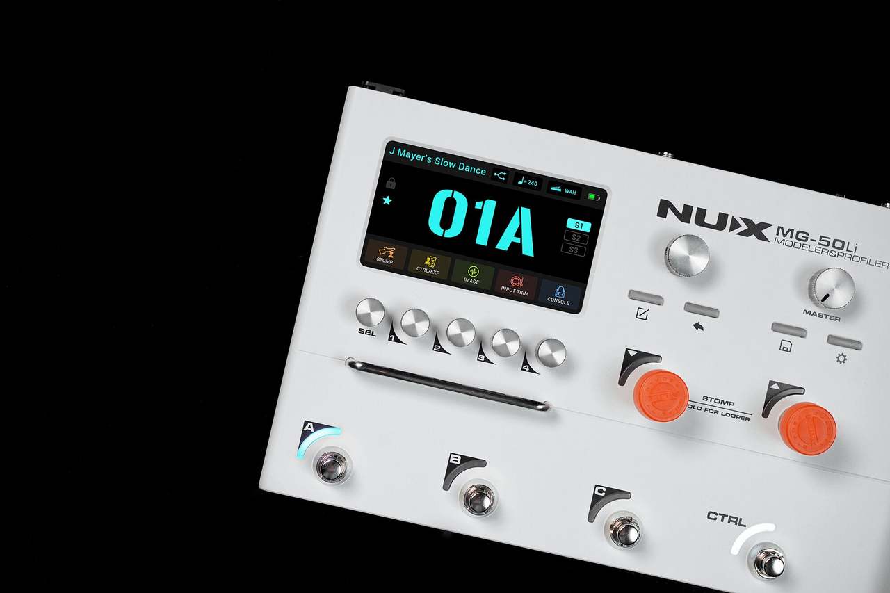 nu-x MG-50Li Modeler & Profiler Cloud White NU-X ニューエックス
