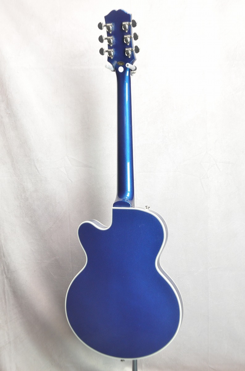 【極美品】Epiphone uptown kat ES ブルーメタリック ケース 極美品】Epiphone uptown kat ES ブルーメタリック ケース Uptown Kat